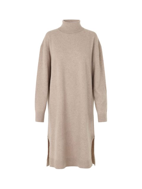 Amaris dress 12758 - Warm Grey Mel - 1