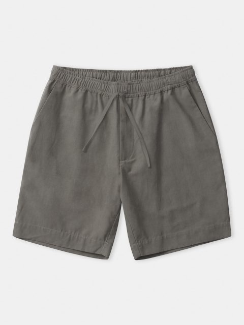 JIM shorts (dusty olive tencel)