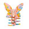 butterfly claw pinkmulti