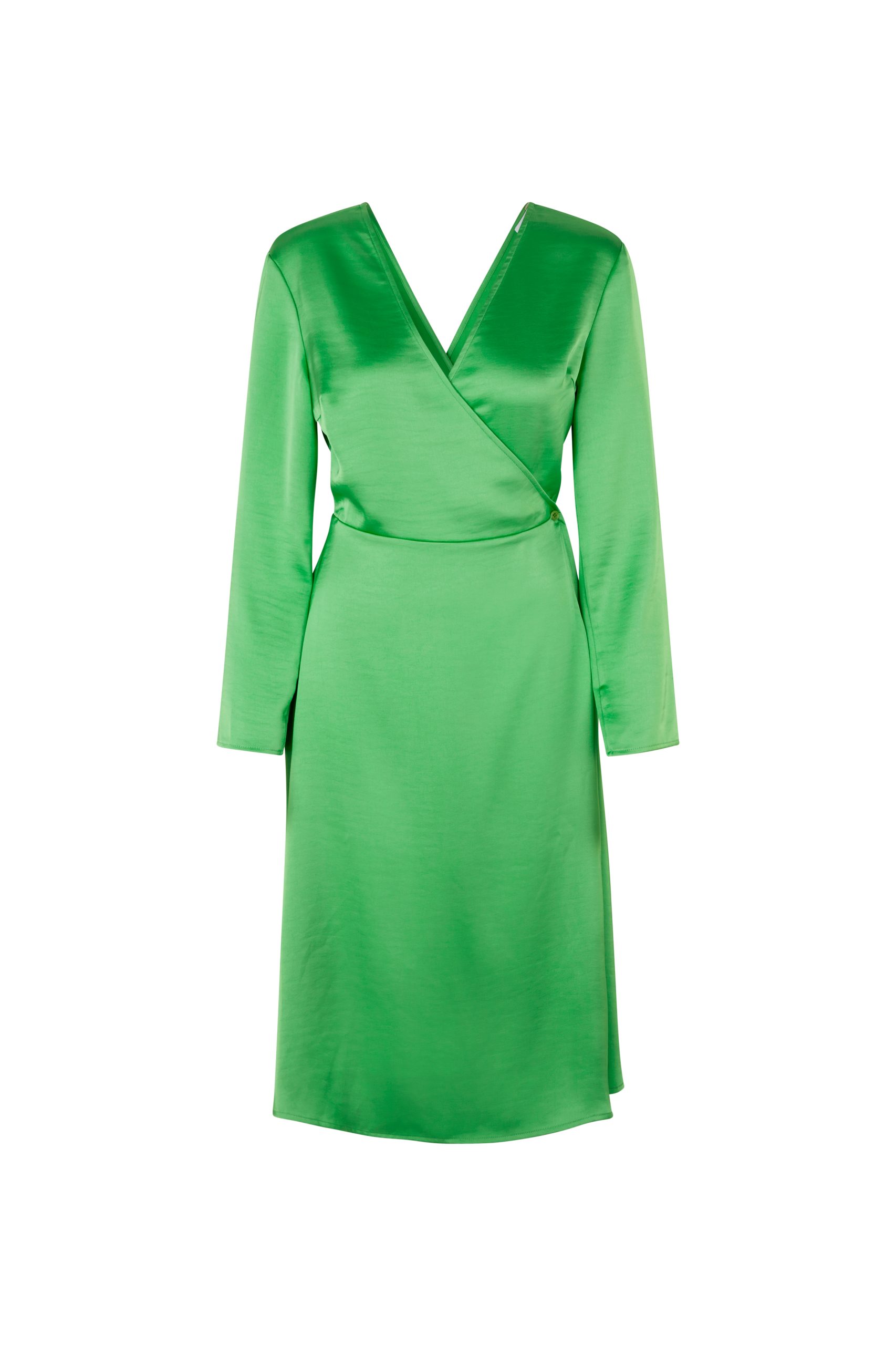 Adela dress 12956 VIBRANT GREEN 1 scaled